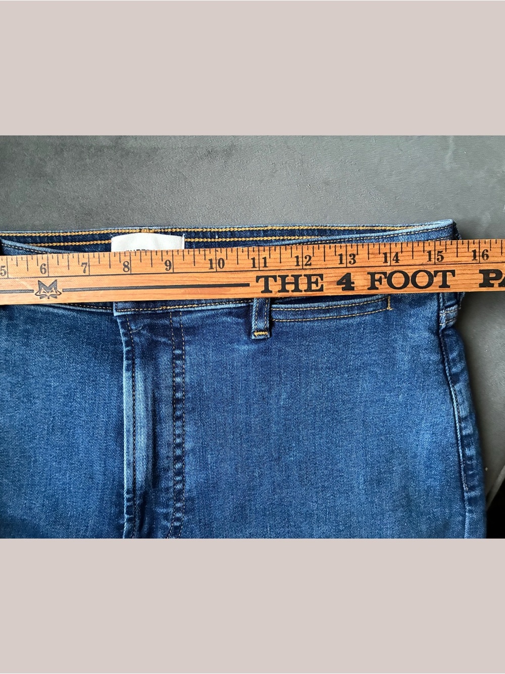 Everlane high key jean wide-leg high rise stretch women’s 30r indigo y2k retro - Picture 6 of 13
